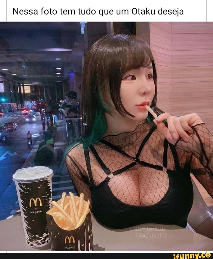 Nessa foto tem tudo que um Otaku deseja