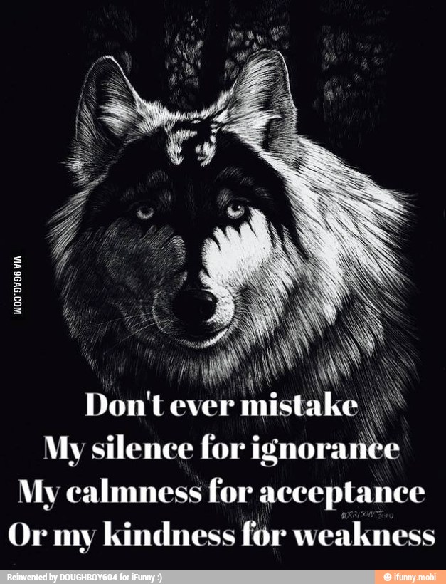 Don'tever mistake
I
IN
My silence for
ideal
My calmness for acceptance
Or my kindness for weakness