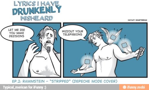 "STRIPPED" (DEPECHE MODE COVER)