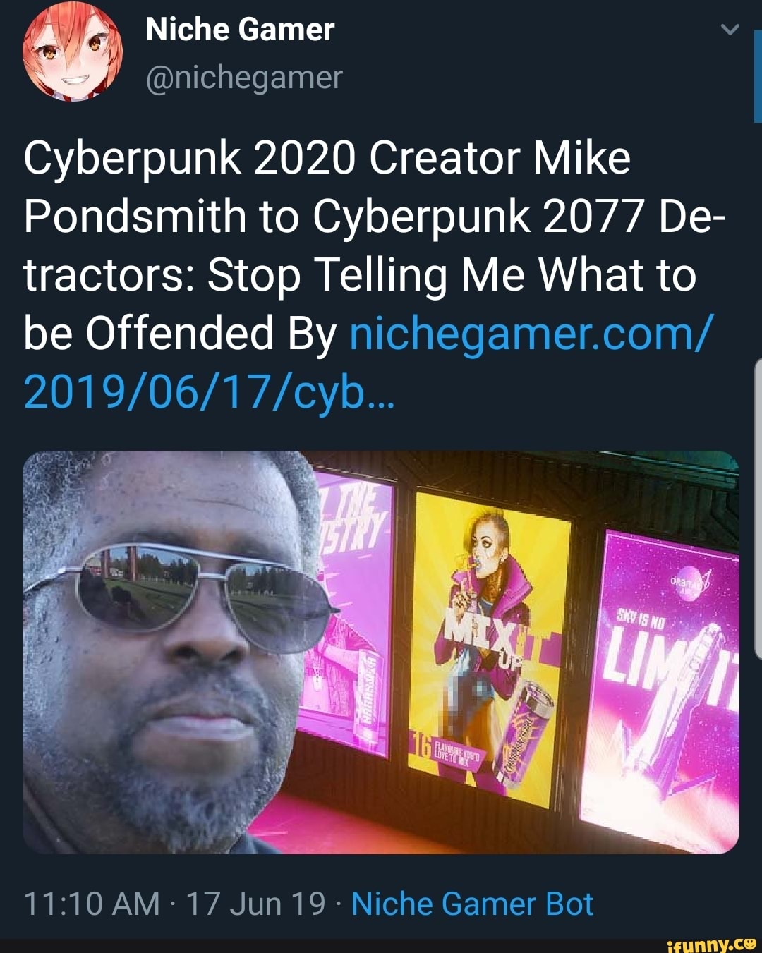 Cyberpunk 2020 Creator Mike Pondsmith To Cyberpunk 2077 De- Tractors ...