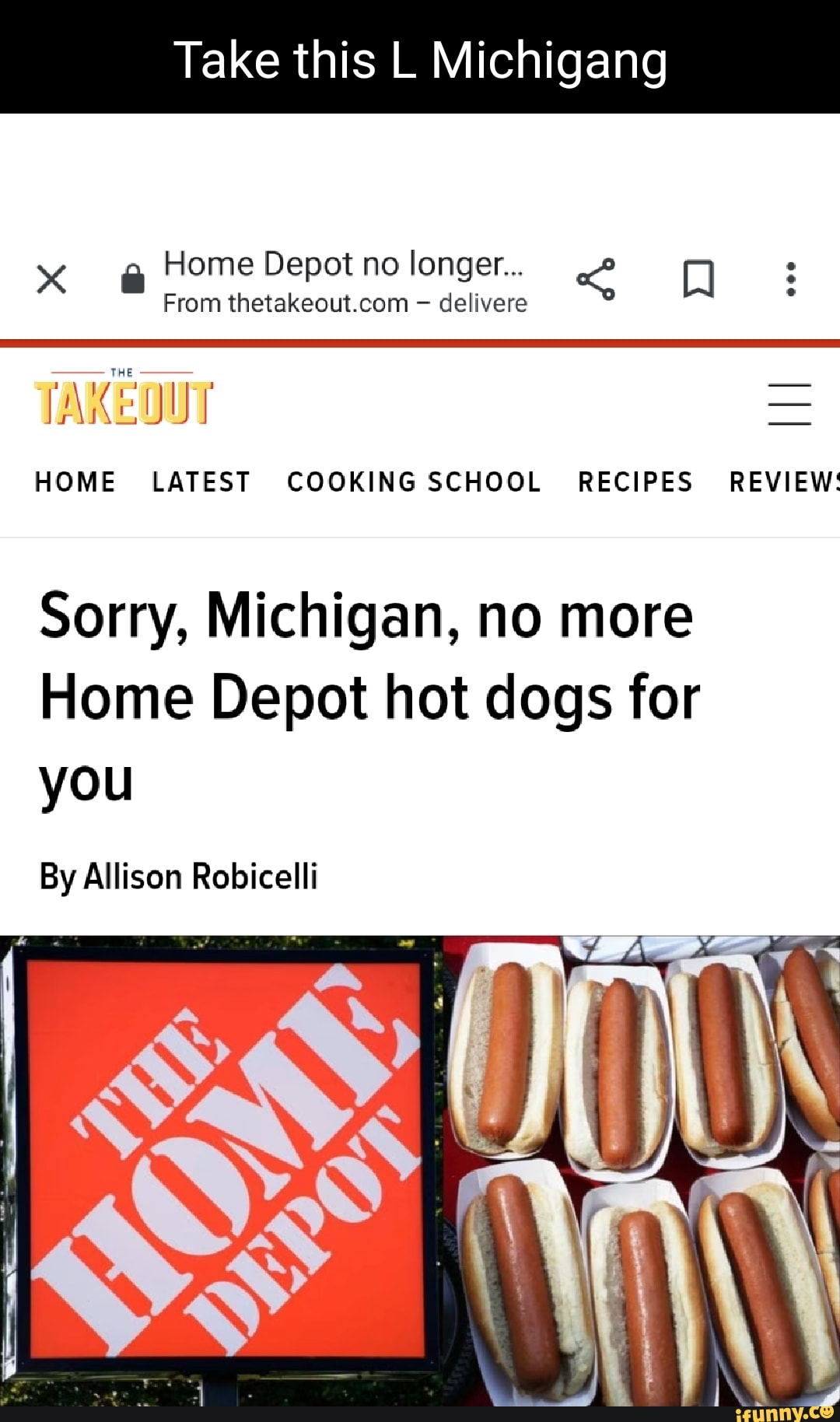 Take this L Michigang Home Depot no longer... From delivere THE HOME