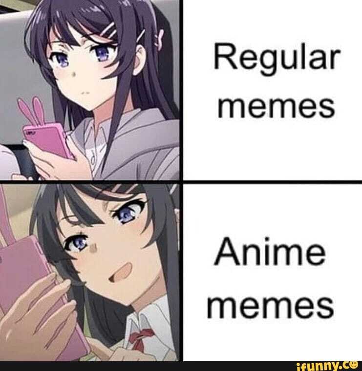 Animes e seus memes (menes)