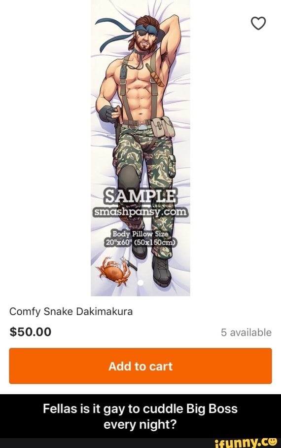 gay dakimakura