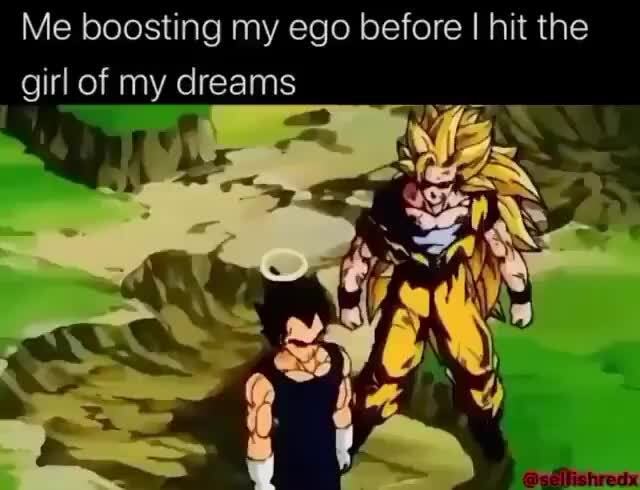 Me boosting my ego before I hit the girl of my dreams - iFunny :)