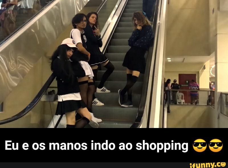 Eu os manos indo ao shopping SS - Eu e os manos indo ao shopping 😎😎