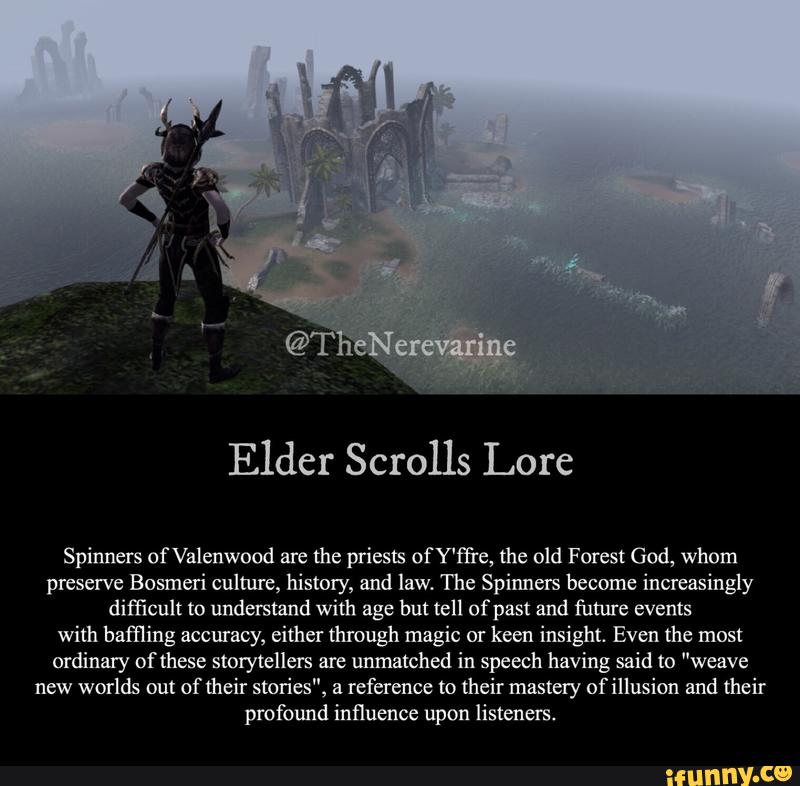 elder scrolls magic lore