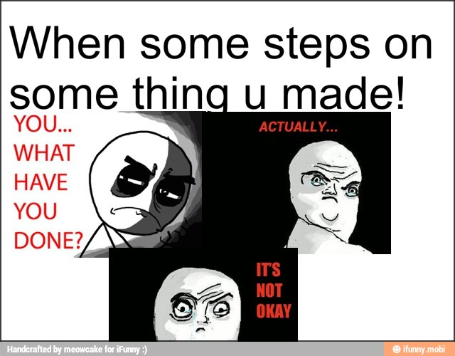 When some steps on