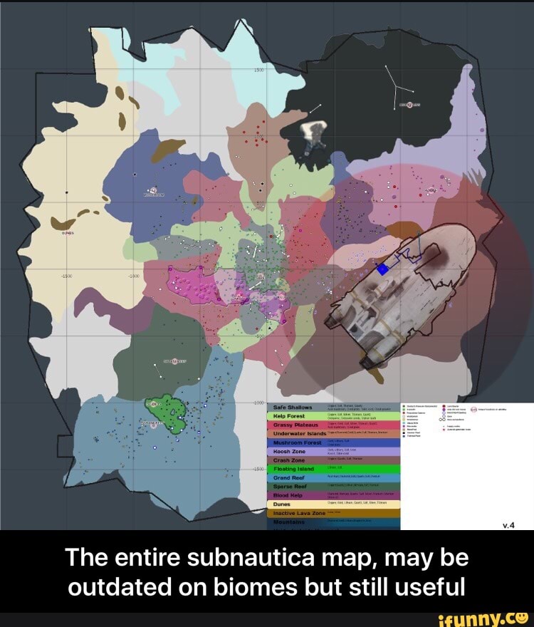 The Entire Subnautica Map May Be Outdated On Biomes But Still Useful The Entire Subnautica Map May Be Outdated On Biomes But Still Useful Ifunny