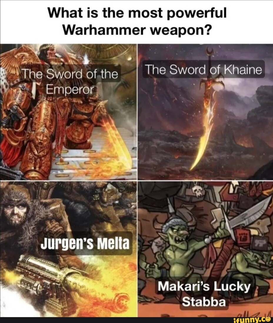 What is the most powerful Warhammer weapon? The Sword of Khaine The ...