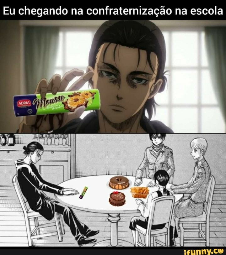 Eu chegando na confraternização na escola
BB