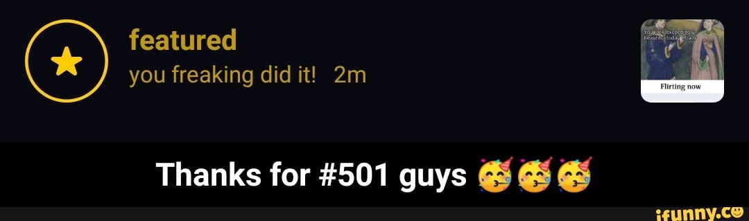 Thanks for #501 guys GEES - Thanks for #501 guys 🥳🥳🥳