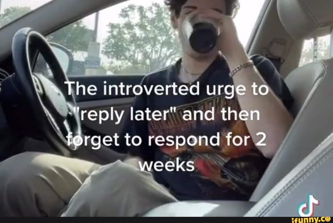 Late replies. Late replies
