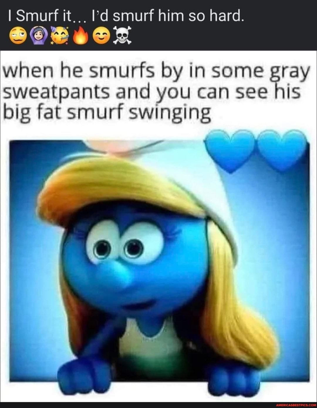Smurfs memes. Best Collection of funny Smurfs pictures on America's best  pics and videos