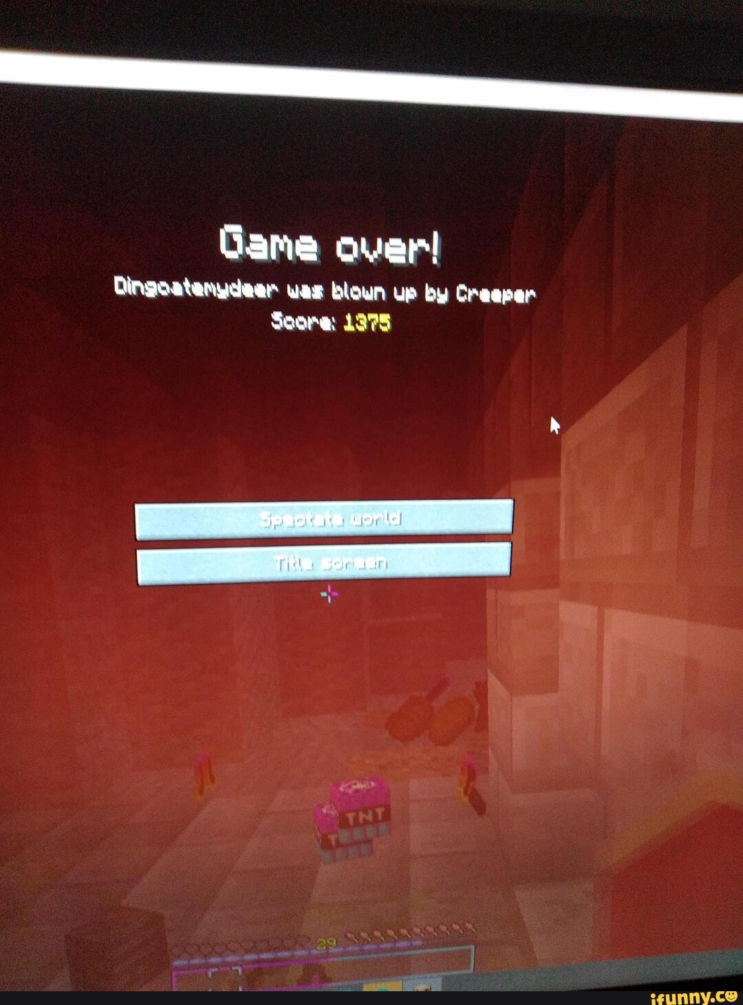 Qame aver!
Dingoatenydear was bloun
Seore: Los