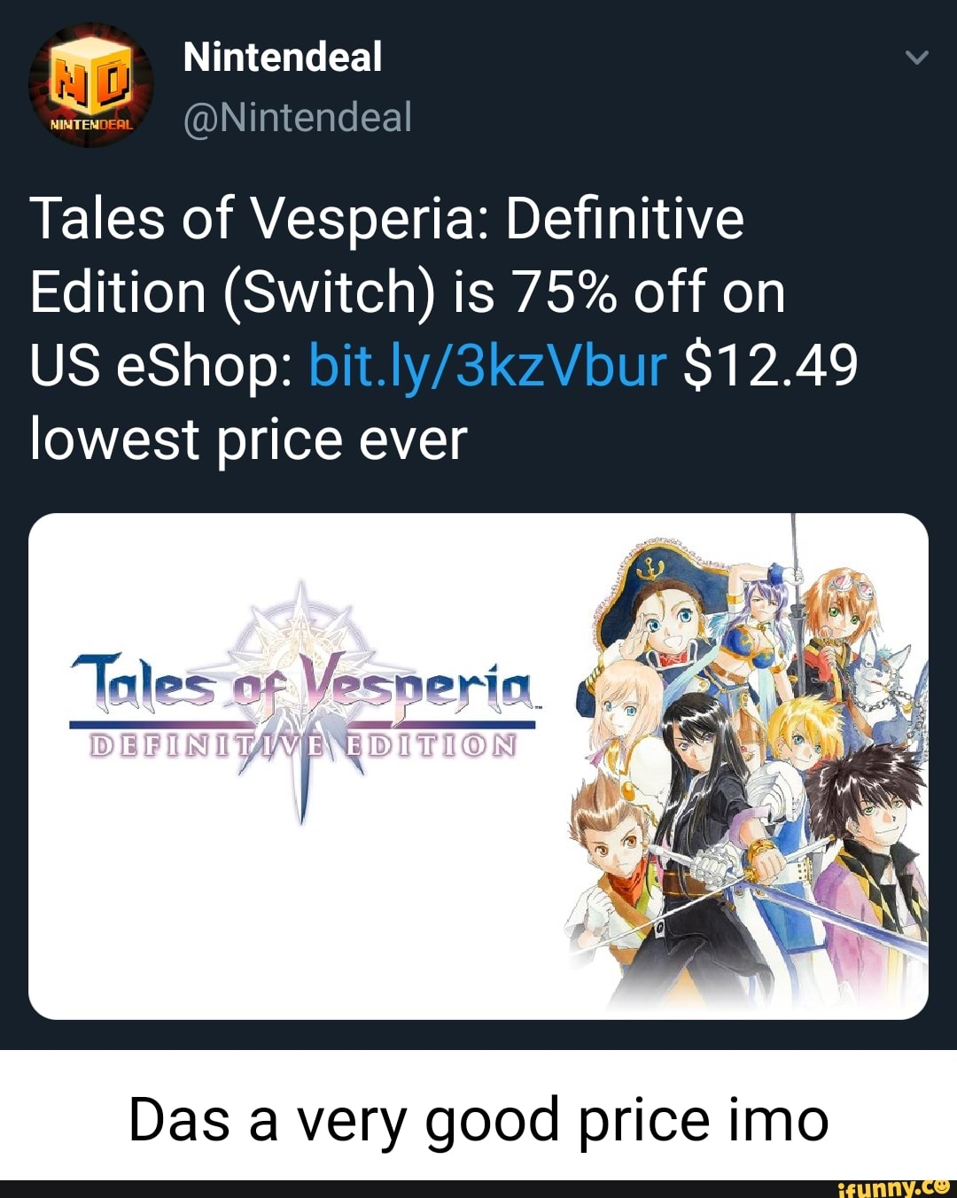 tales of vesperia eshop