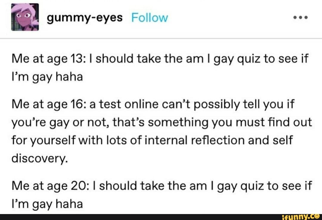 how to know if i m gay test