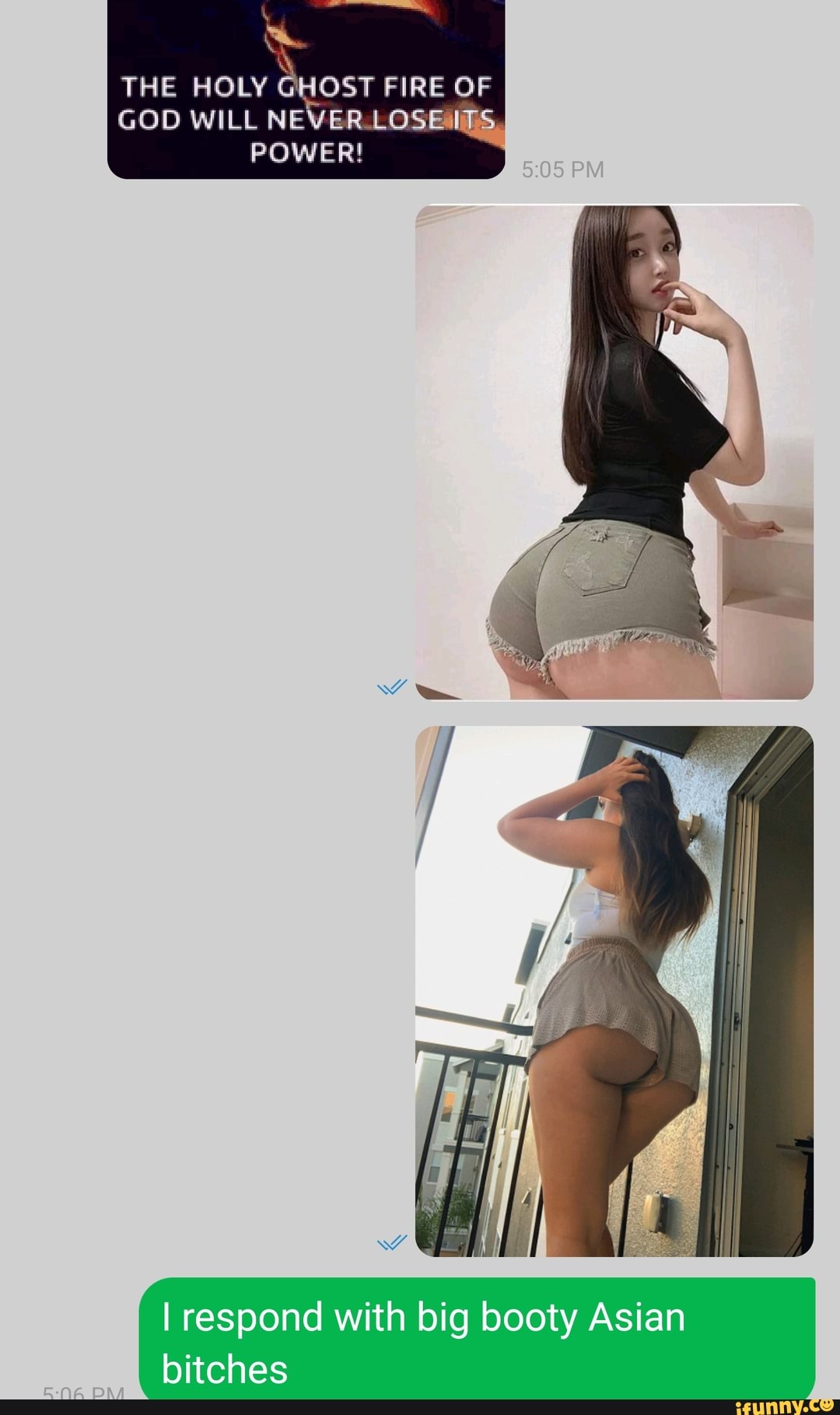 Big booty asian ladies
