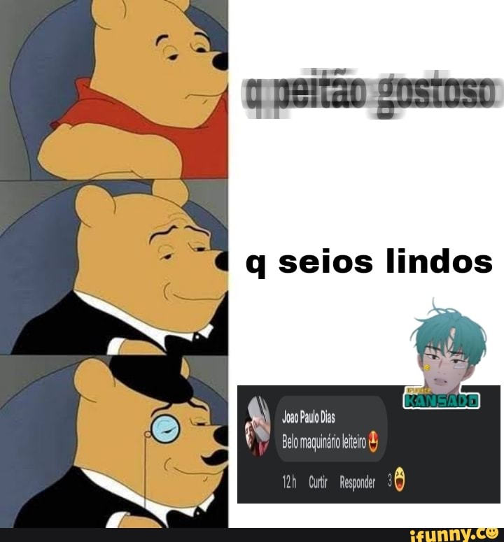 seios lindos
Joao Paulo Dias
Cutir Responder