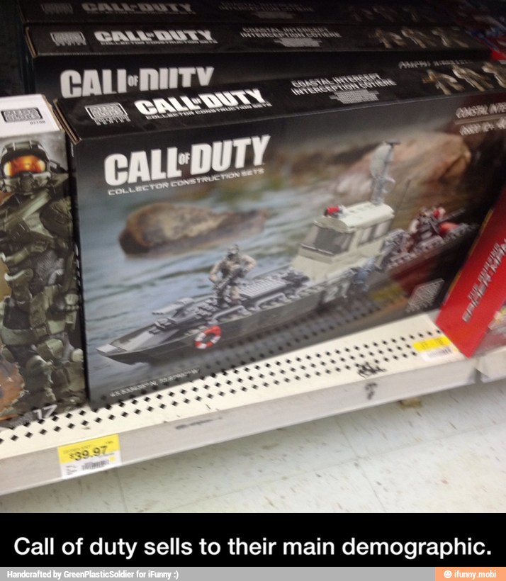 Call of duty sells to their main demographic. - Call of duty sells to their main demographic.