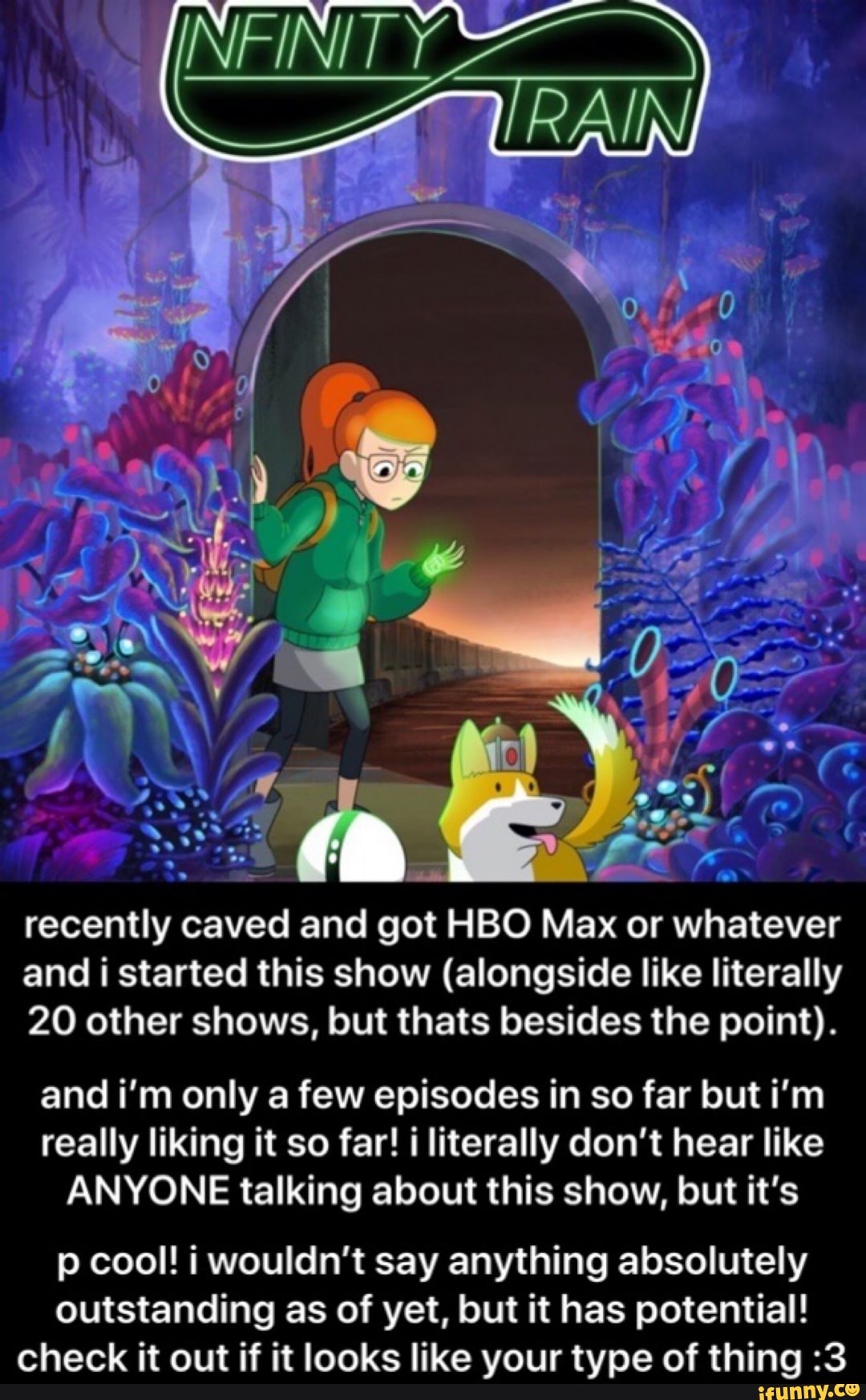 Recently caved and got HBO Max or whatever and i started this show