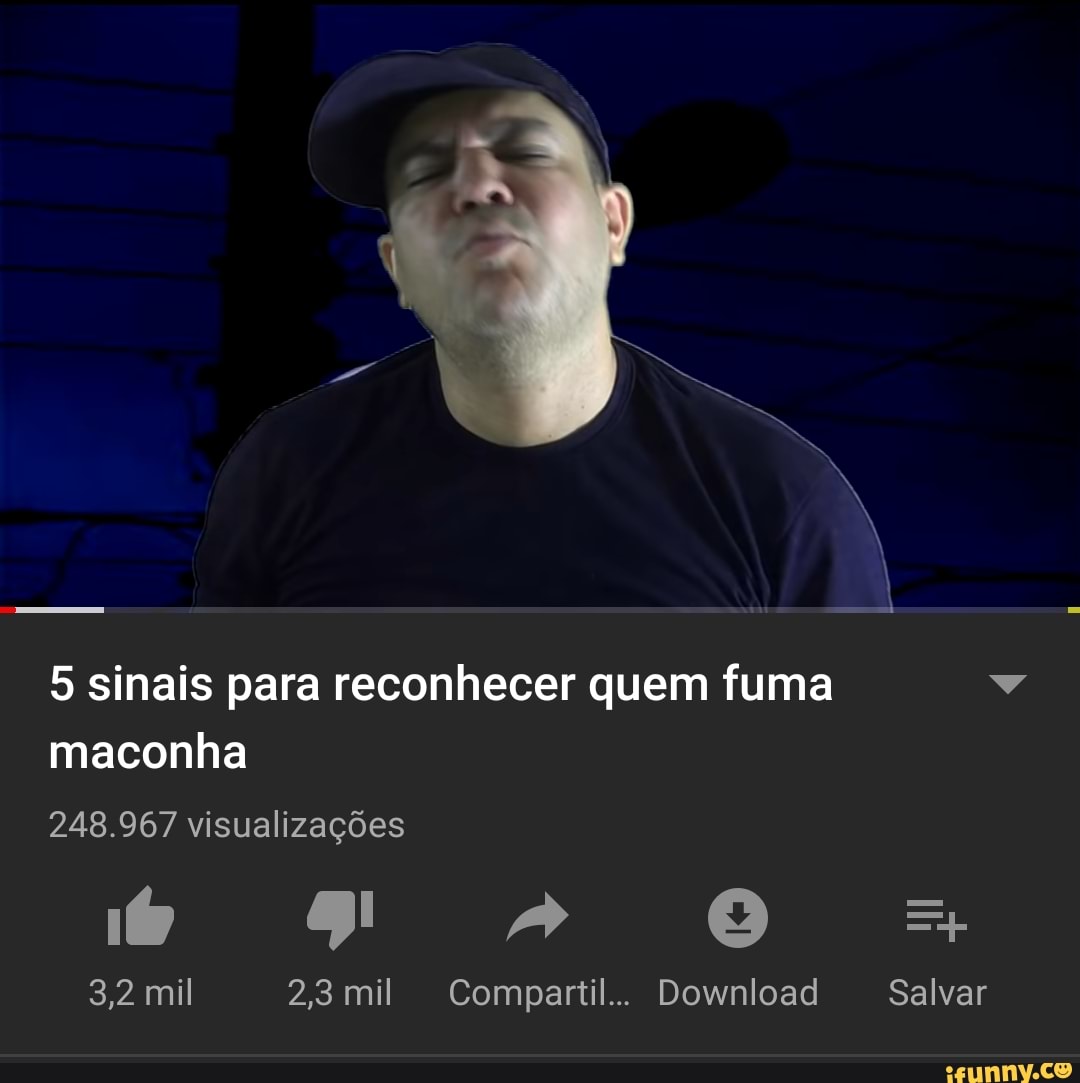 5 sinais para reconhecer quem fuma
maconha