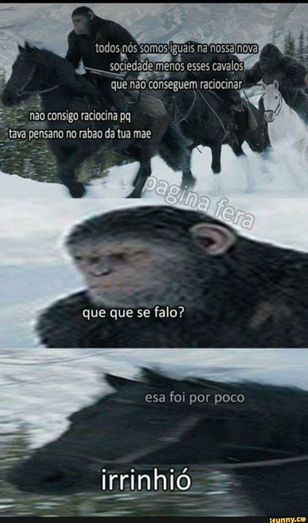 todos nós somos!iguais na nossa nova
a
db sociedade menos esses cavalos
que nao conseguem raciocinar
na0 consigo raciocina pq
que que se falo?