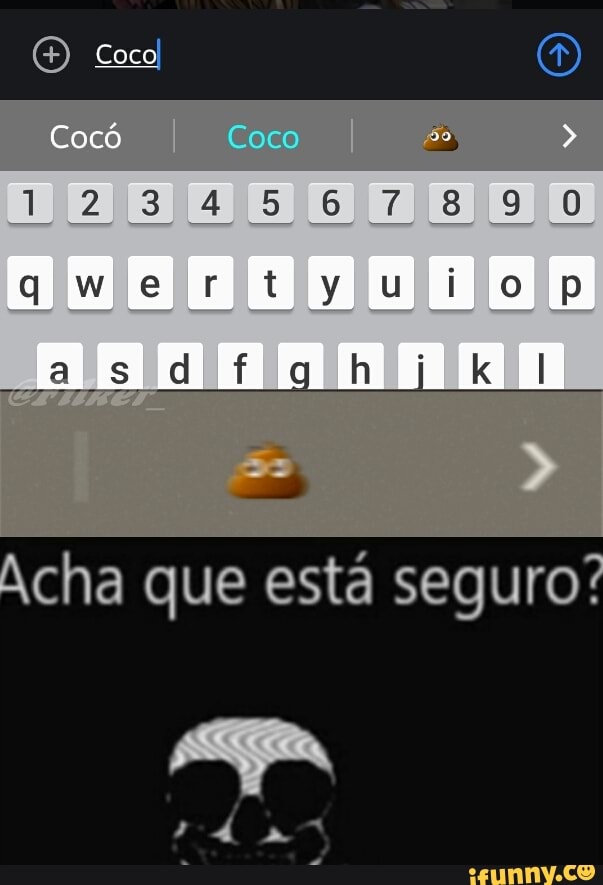 Coco
Cocó Coco >
(2)
Acha que está seguro: