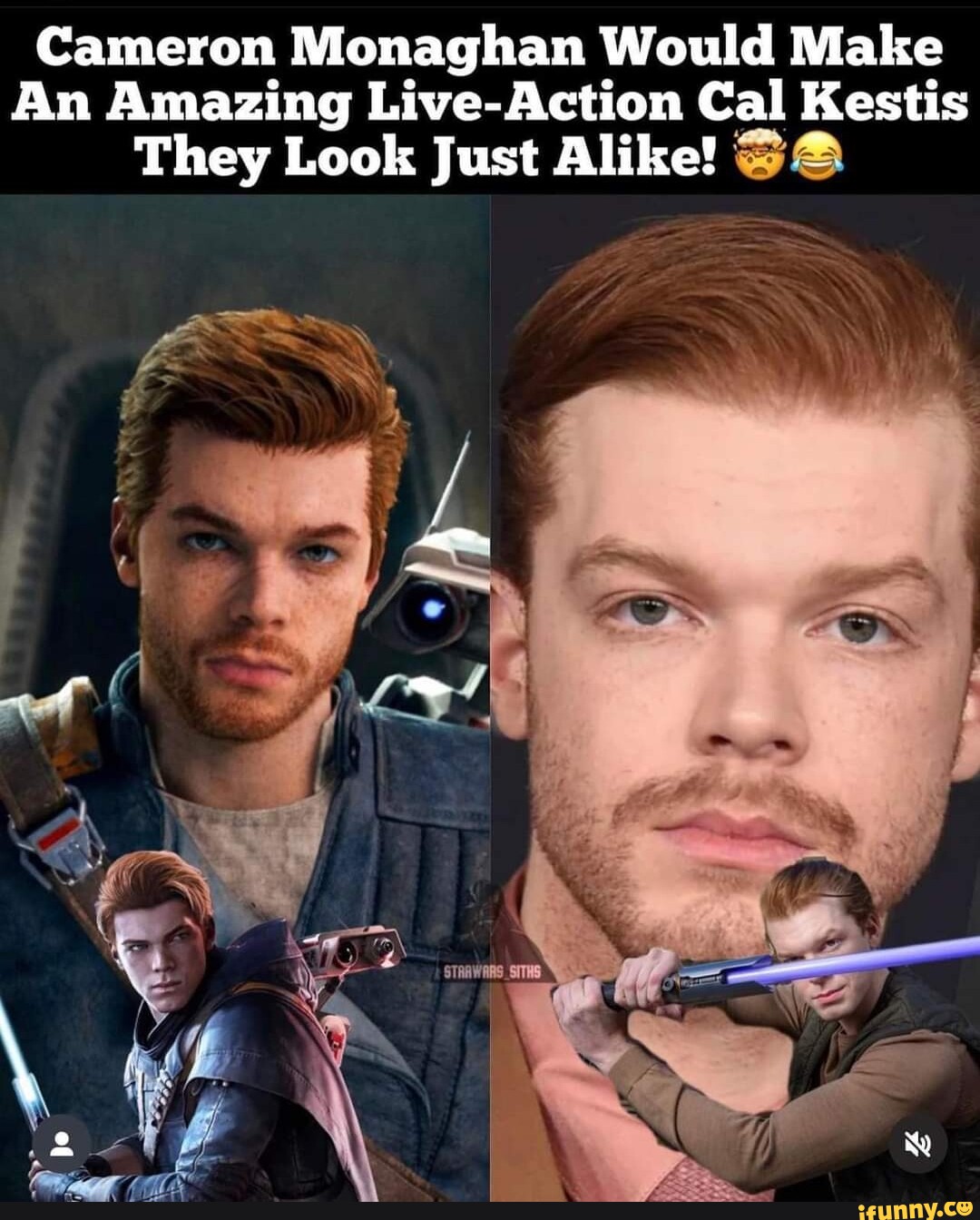 Cameron Monaghan Would Make An Amazing Live-Action Cal Kestis They Look ...