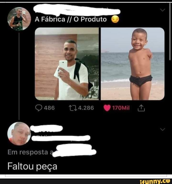 A Fábrica O Produto
486
Em resposta
Faltou peça