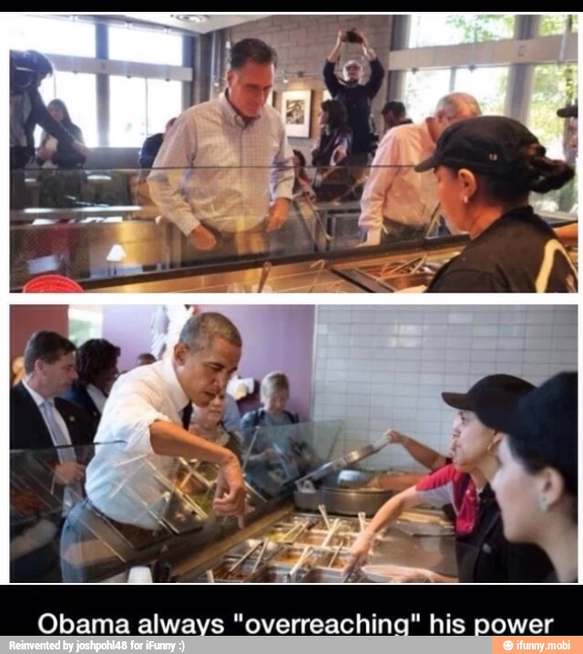 Obama always "overreaching" his power