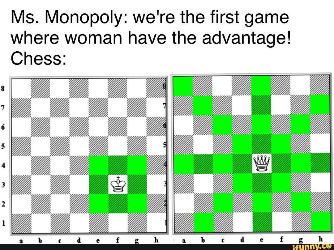 Ms. Monopoly: we're the first game where woman have the advantage!