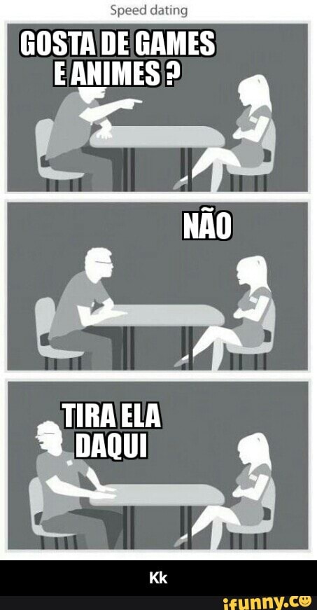 Speed dating
GOSTA DE GAMES - Kk