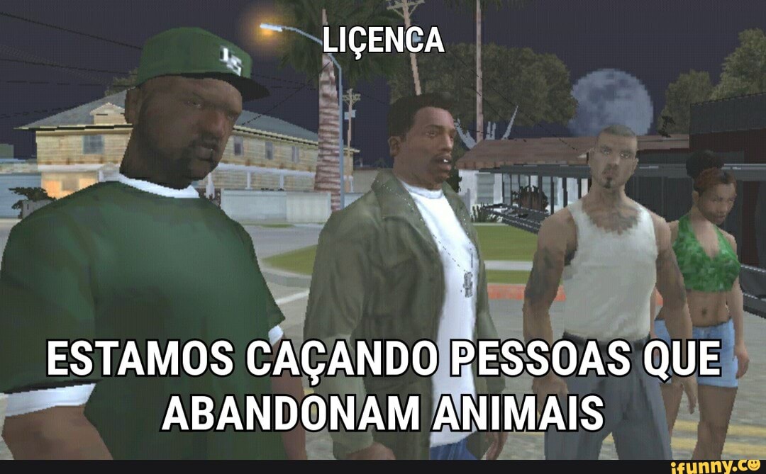 ESTAMOS CAÇANDO PESSOAS QUE ABANDONAM ANIMAIS