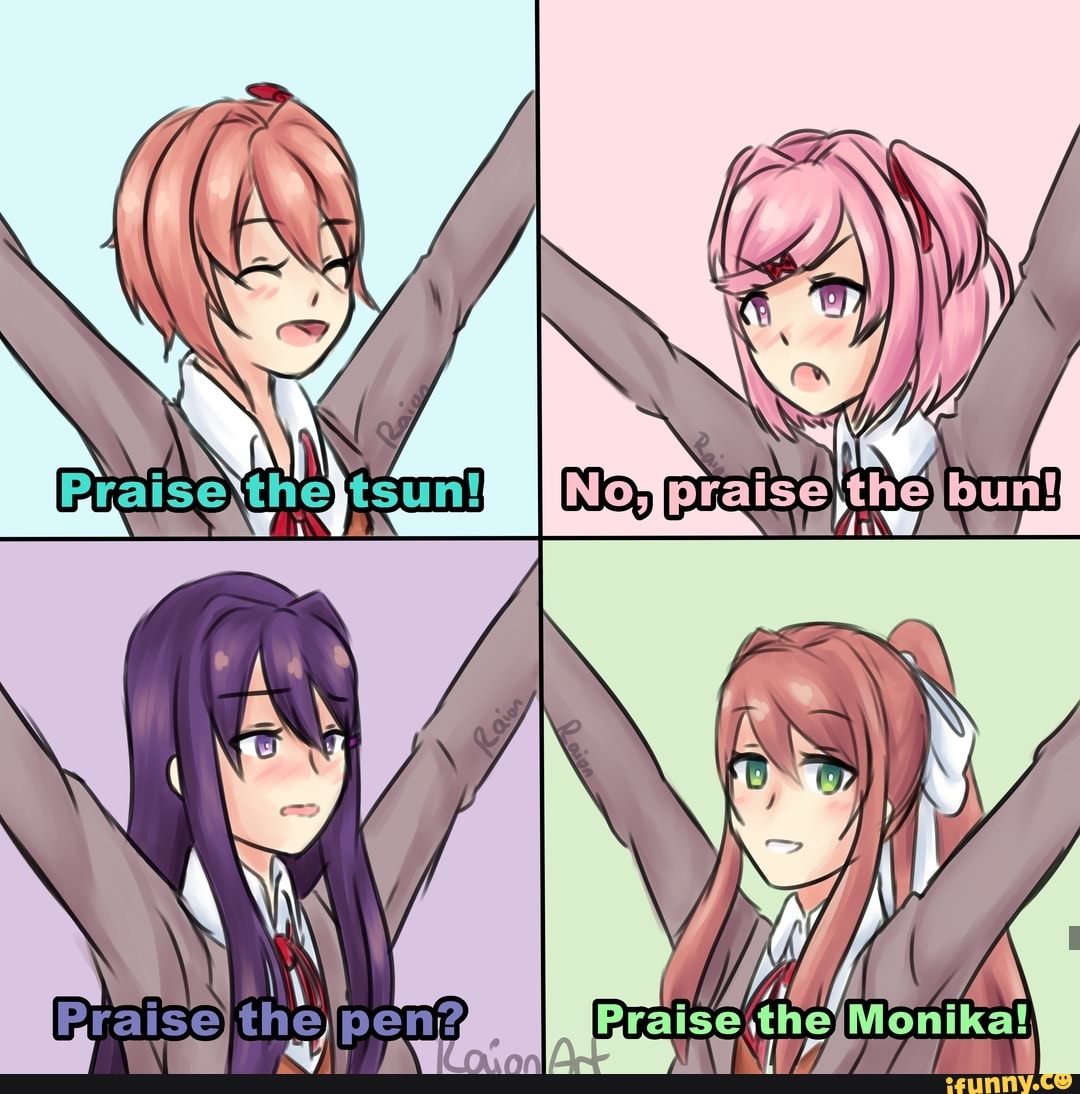 dokidokiliteratureclub, ddlc, monika, sayori, yuri, natsuki, dokidoki, cute...