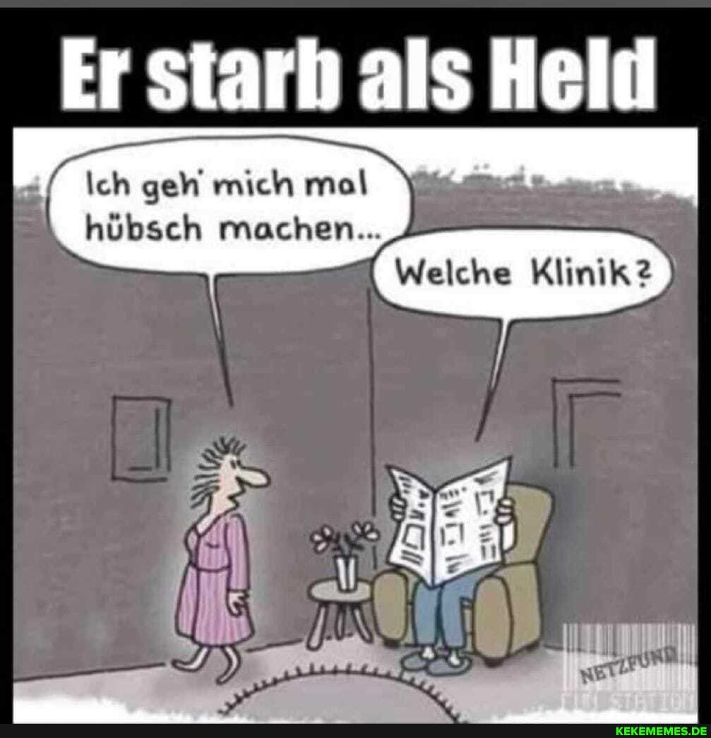 Er starb als Held hübsch machen...
ar