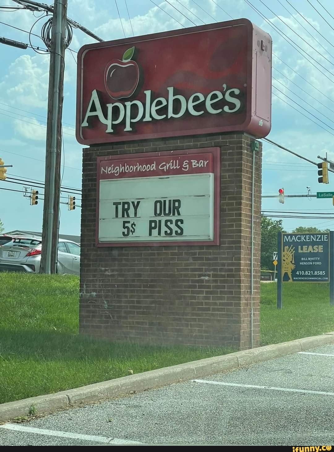 Nlebees Neighbornood Grill Bay "MACKENZIE LEASE BILLWHITTY HENSON FORD