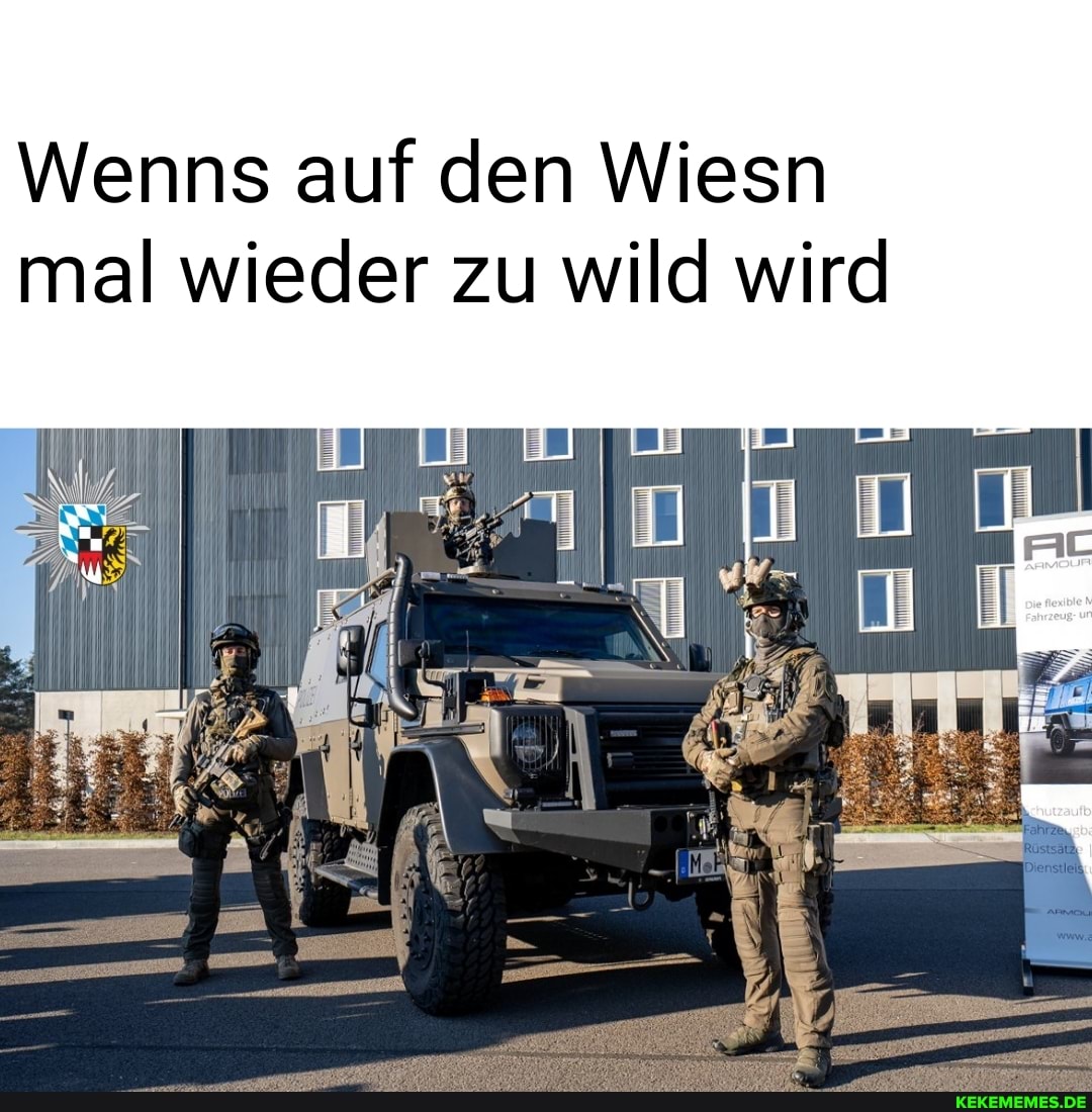 Wenns auf den Wiesn mal wieder zu wild wird