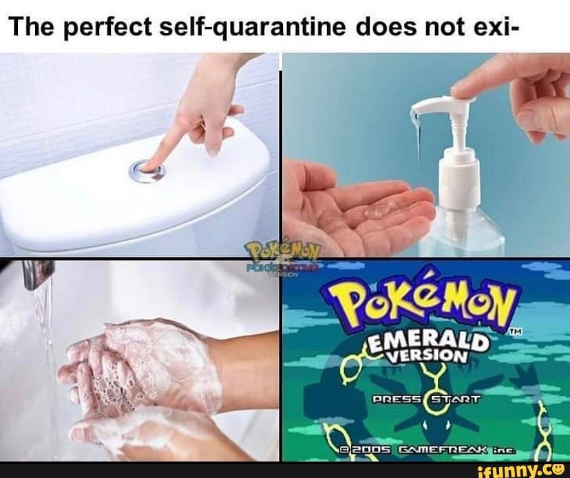 The perfect self-quarantine does not exi-