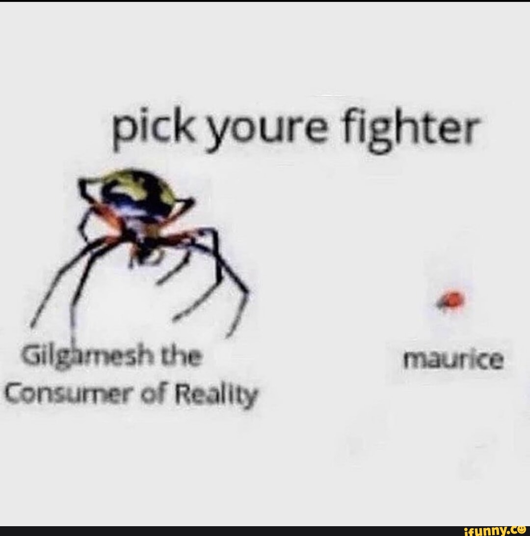 Pick SS fighter Gilgamesh the maurice Consumer of Reality - iFunny, image size:1080x1093