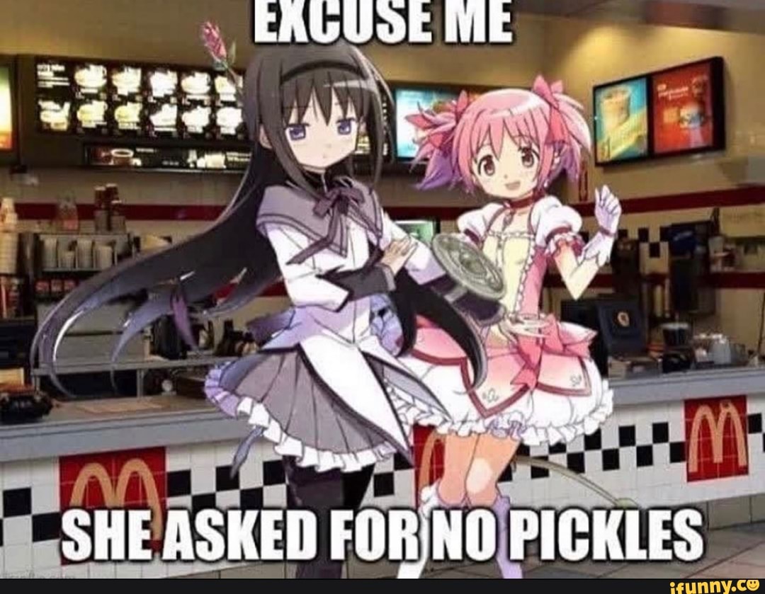 ME
Cl
in
ANY
SHE ASKED FORINO PICKLES