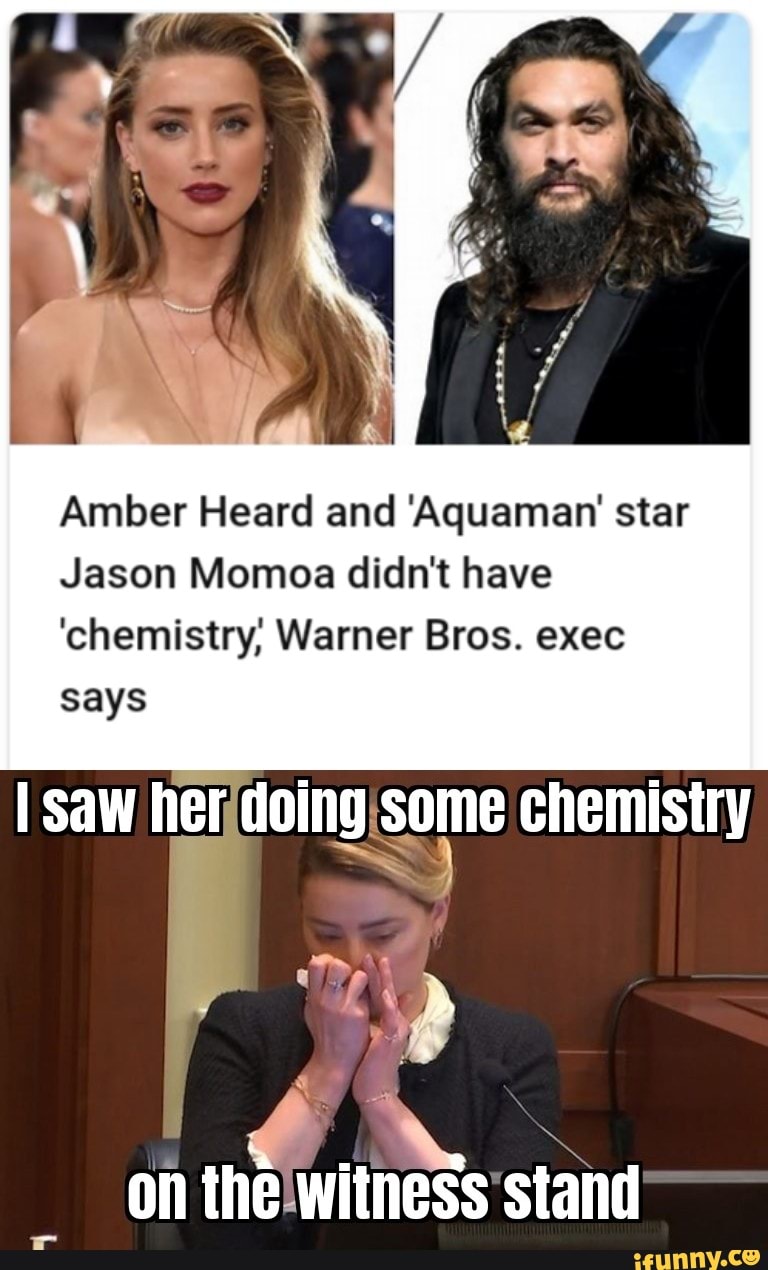 Amber Heard and 'Aquaman' star Jason Momoa didn't have 'chemistry