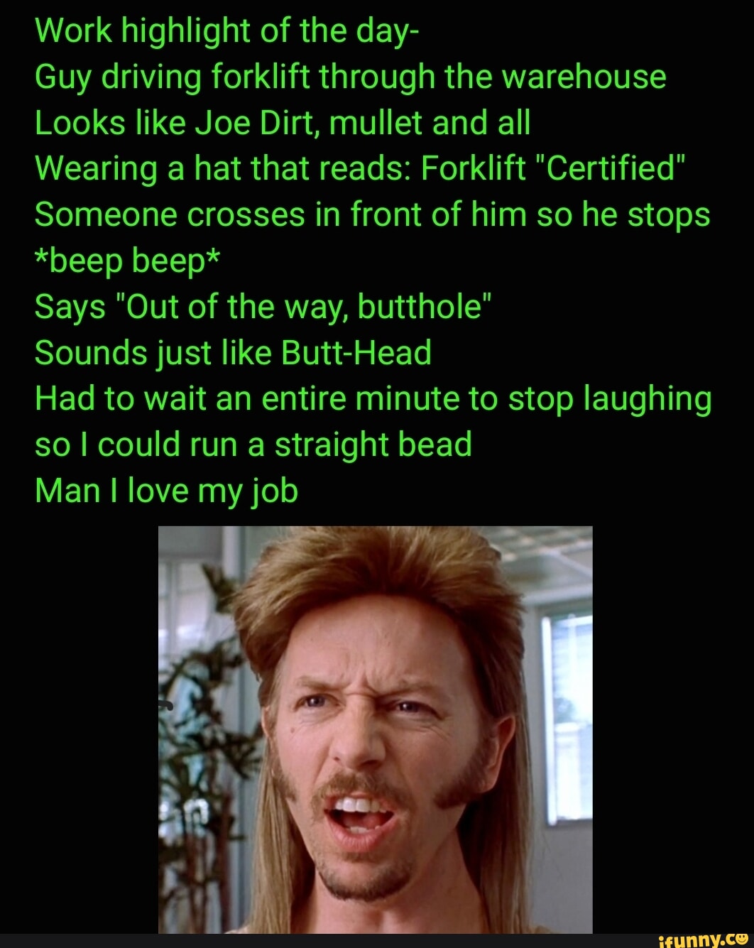 Joe Dirt Meme