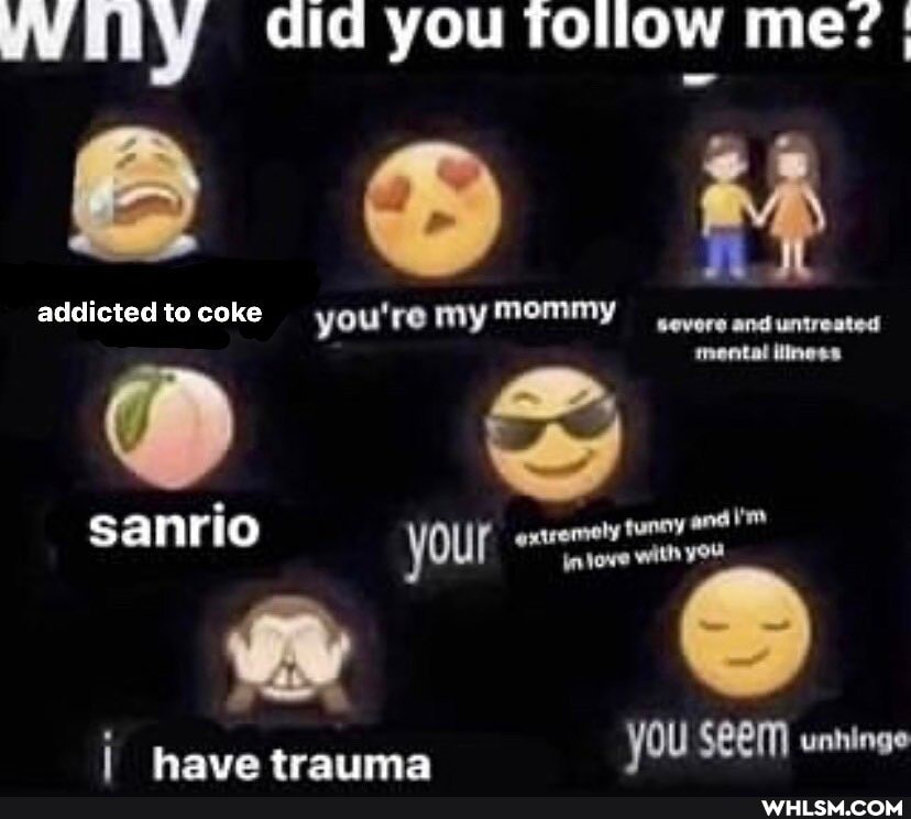Wily did you rollow me:
& @ #
addicted to coke you're my Mommy voreand
Se your have trauma you SEEM unninge