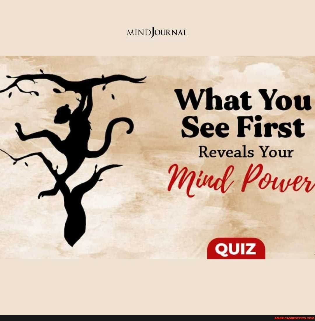 MINDJOURNAL What You See First Reveals Your Power QUIZ America’s best