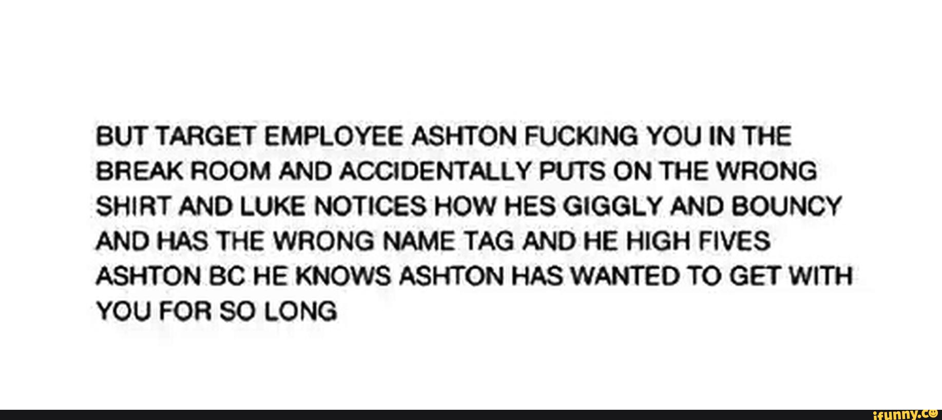 But Target Employee Ashton Fucking You In The Break Room And