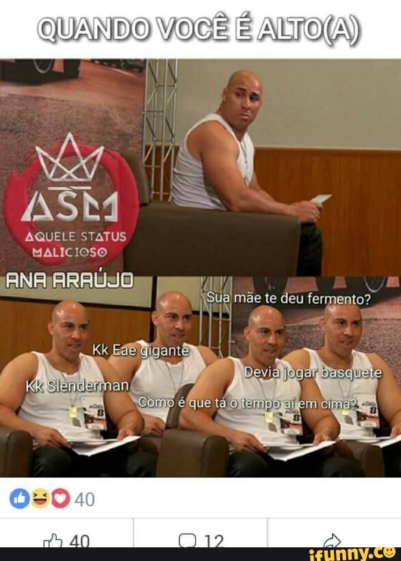 QUANDO VOCÊ É ANTO(A)