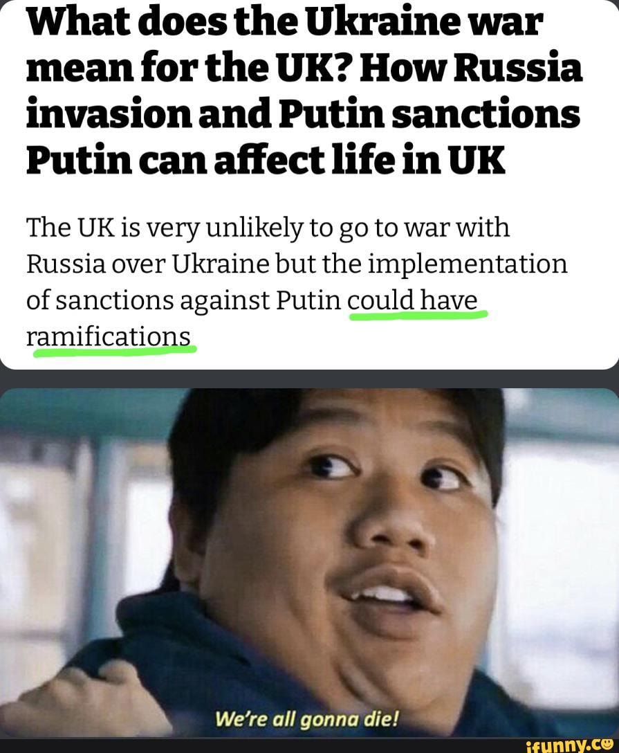 What does the Ukraine war mean for the UK? How Russia invasion and