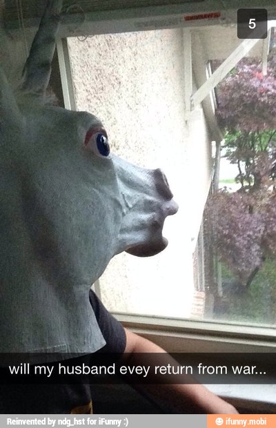 will my husband evey return from war...
