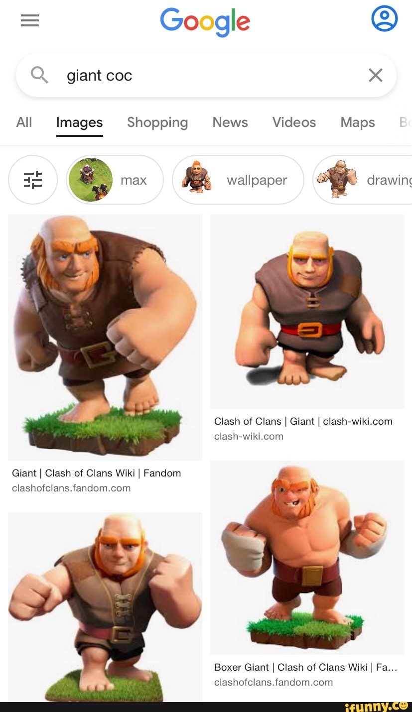 Giant Clash Of Clans