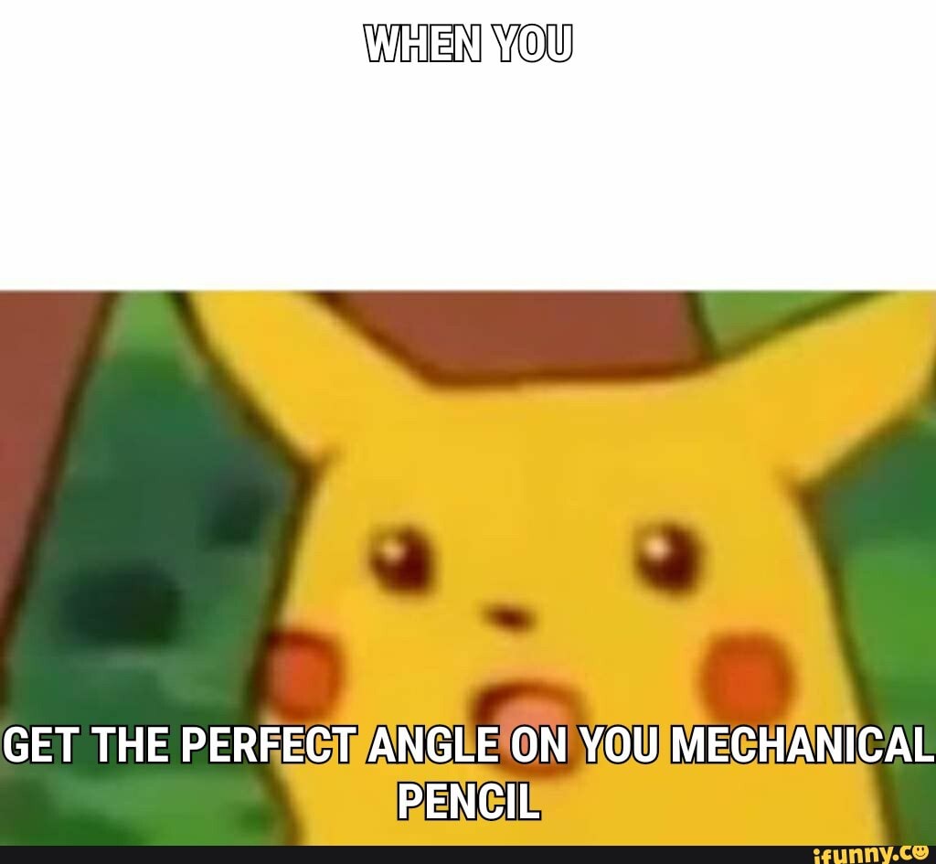 GET THE PERFECT ANGLE ON YOU MECHANICAL PENCIL